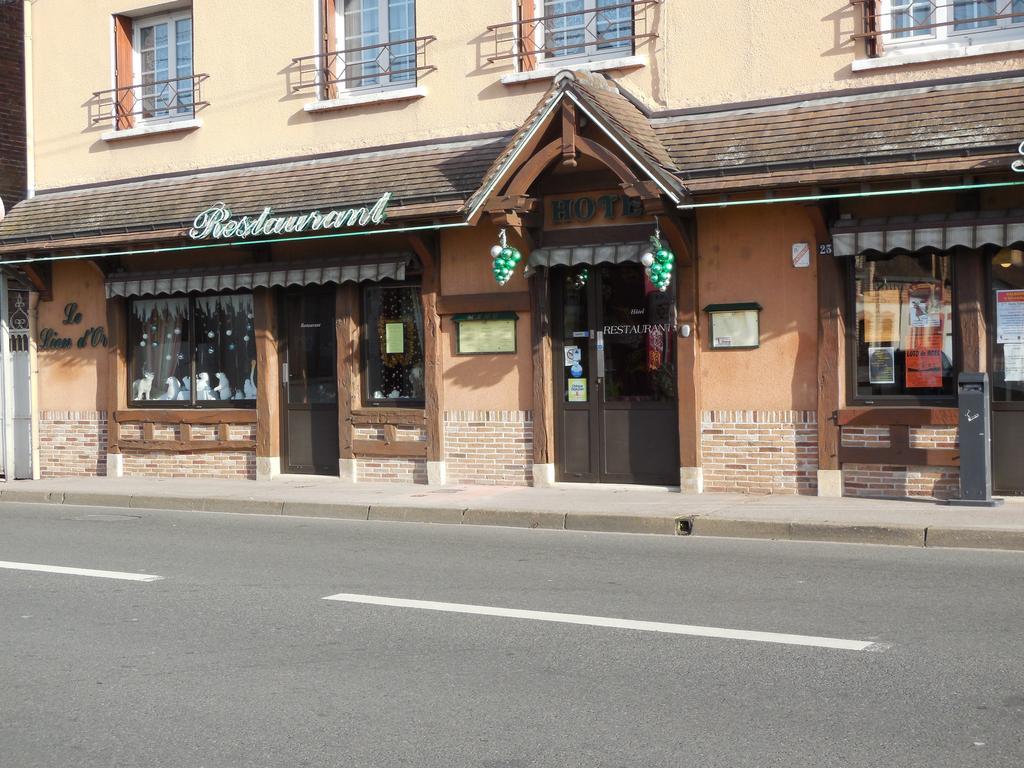 Hôtel le Lion d'Or Salbris Exterior foto