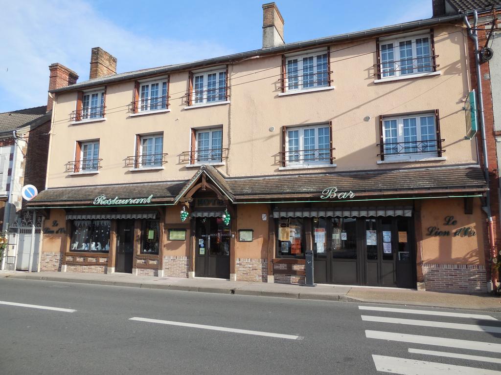 Hôtel le Lion d'Or Salbris Exterior foto